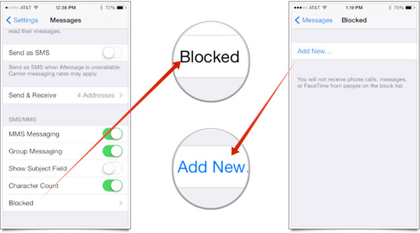 how to block emails on iphone and ipad